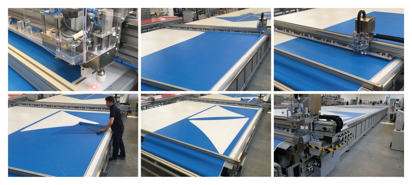 Machines for Sun Protection – Case Studies  – Cutting Solutions for Shade Sails - Image 1
